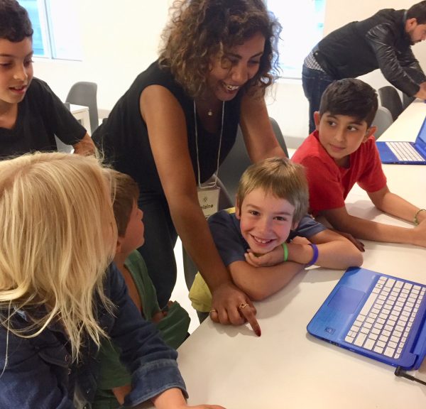 Volunteering as Mentors for Kids Learning Code